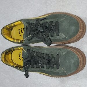 Puma X Fenty By Rihanna Suede Cleated Creeper Sneakers Size 8.5 Women's